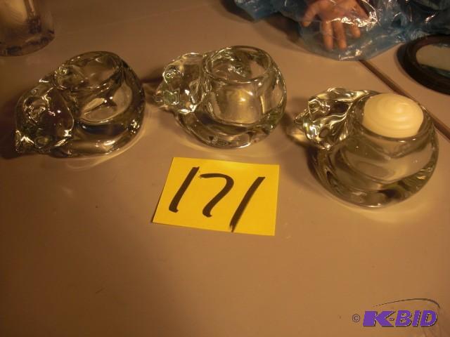 CAT THEME CANDLE HOLDERS