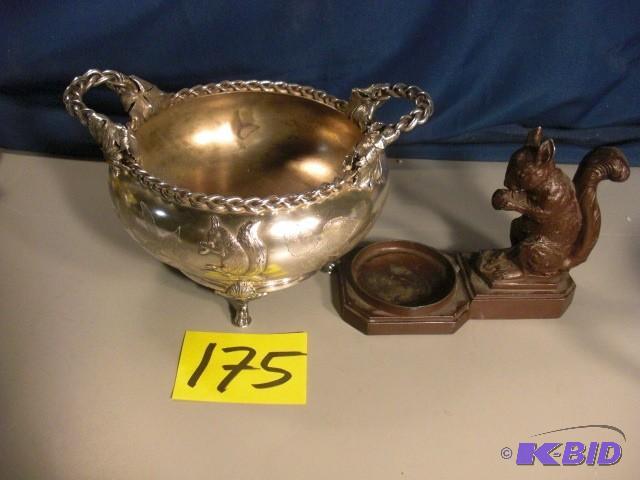 Beautifully decorated Bowl with Guilt Edging....