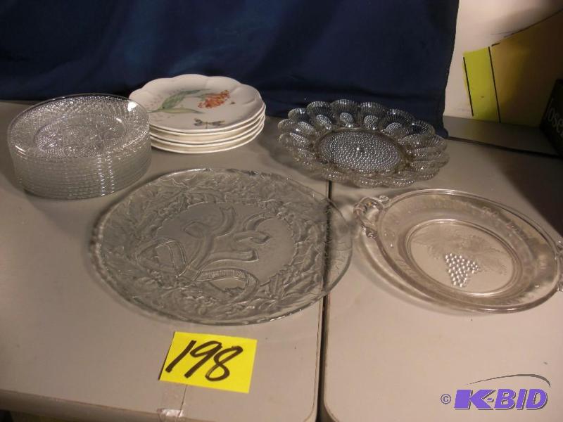 &nbsp3 Serving Platters (1 for deviled egg...