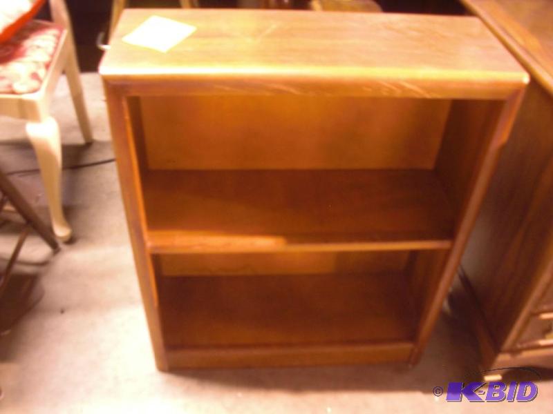 Book Cabinet, Solid Wood.. Needs a little ref...