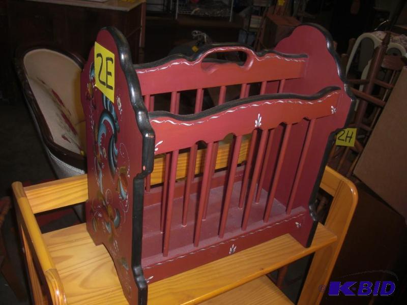 Magazine Rack.. FRom Dylenes Rosemauling. Han...