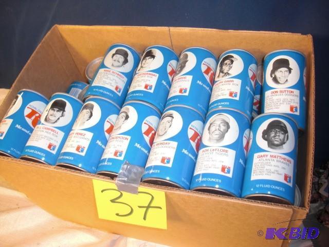69 RC Cola Baseball Theme Cans.. Looks like t...