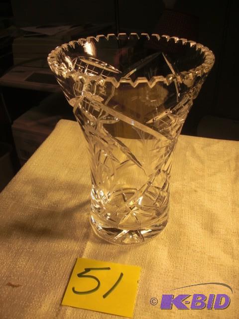 16 in Lead Crystal Vase...