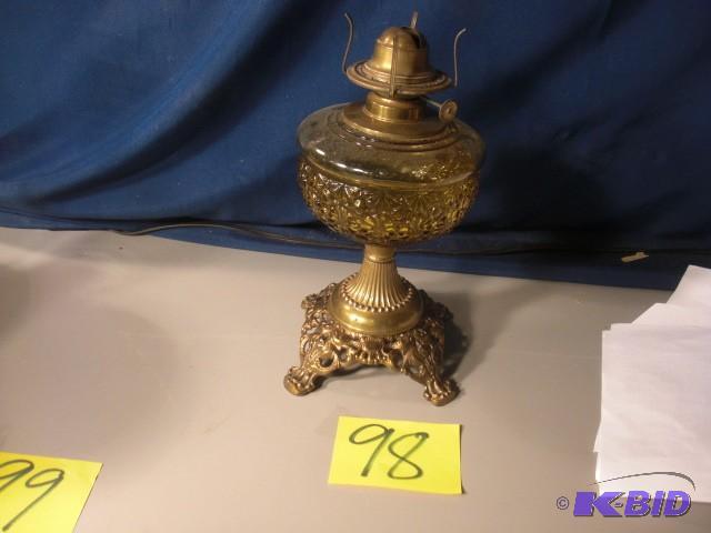 Kerosene Lamp. .No Chimney. 11 in...