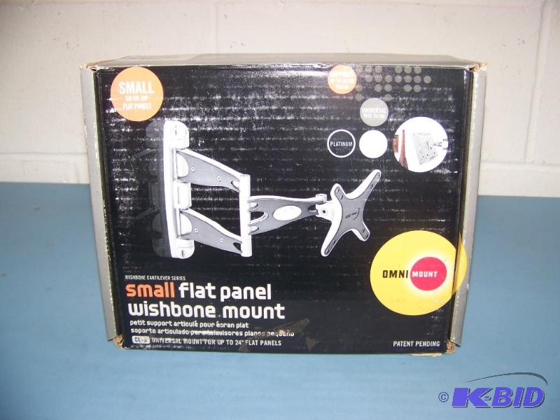 lot 10 image: OmniMount, Small Flat Panel TV  Monitor Mount