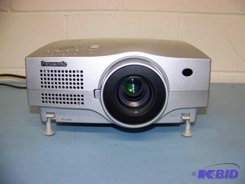 lot 22 image: Panasonic, PT-L785U, LCD Projector