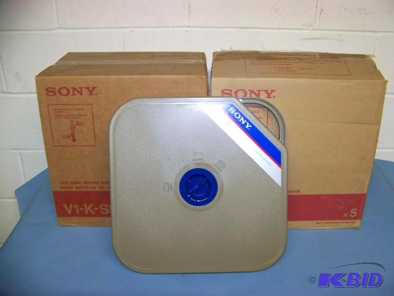 lot 48 image: (10) Sony, High Band Master Tapes