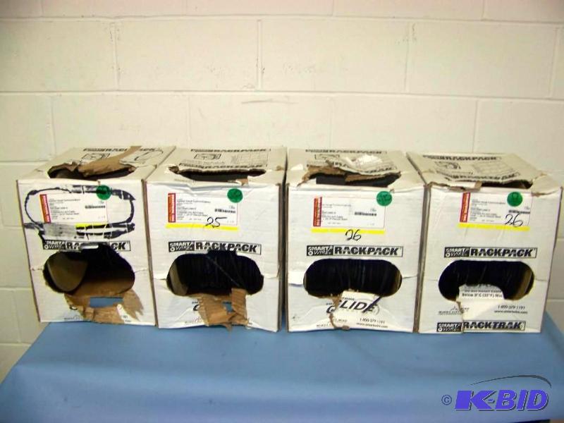 lot 53 image: (4 partial rolls) Smart Wire, Communications  Audio Video Cable