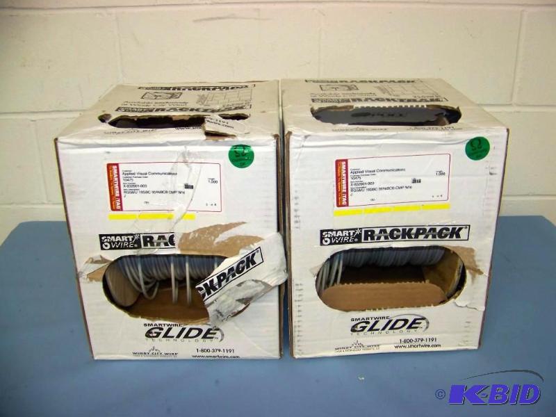 lot 54 image: (2 partial rolls) Smart Wire, Communications  Audio Video Cable