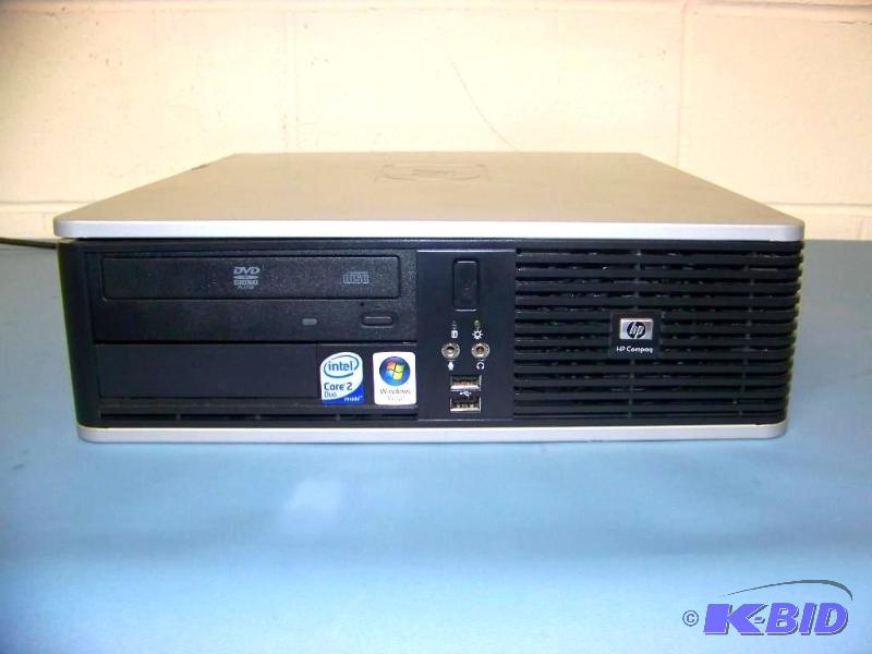 lot 69 image: Hewlett Packard (HP) Compaq, dc7800, Small Form Factor PC  Computer