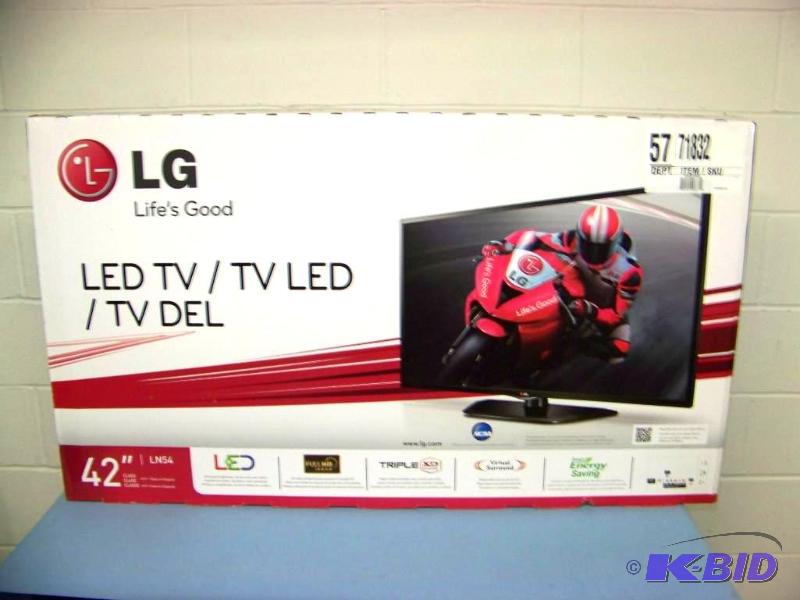 lot 7 image: LG, 42, LED HDTV - BRAND NEW