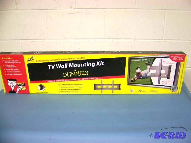 lot 9 image: TV Wall Mounting Kit for Dummies