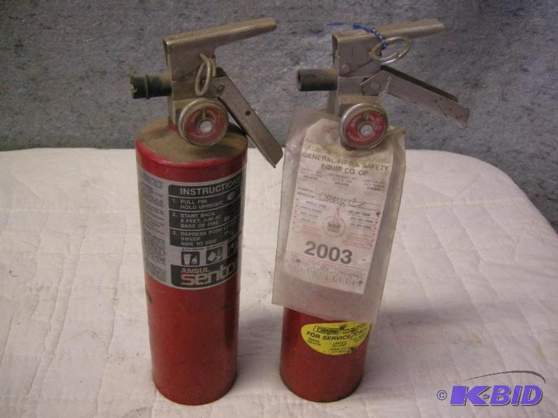 lot 24 image: 2 Sentry fire extinguishers