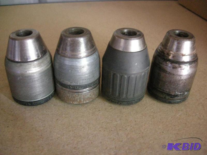 lot 40 image: 4 keyless Jacobs chucks