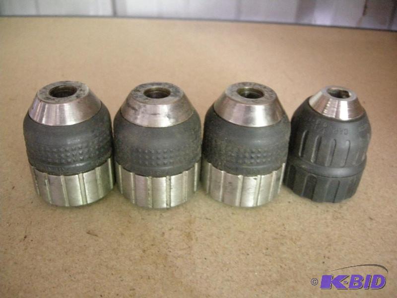 lot 41 image: 4 keyless chucks