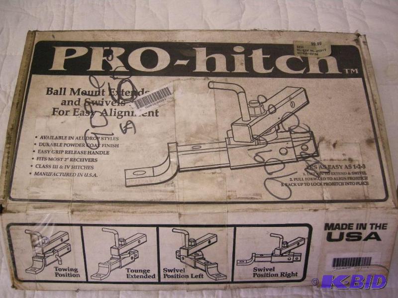 lot 7 image: Pro-hitch, New in box