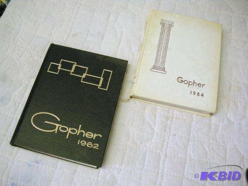 lot 84 image: 2 1960s University of MN Yearbooks