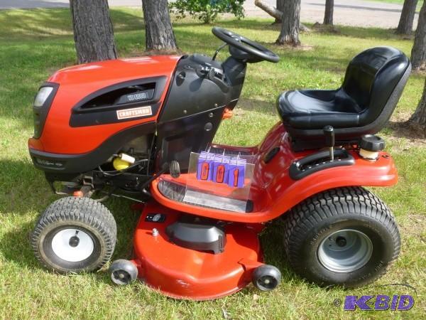 Craftsman yt4000 24 hp v twin briggs &amp st...