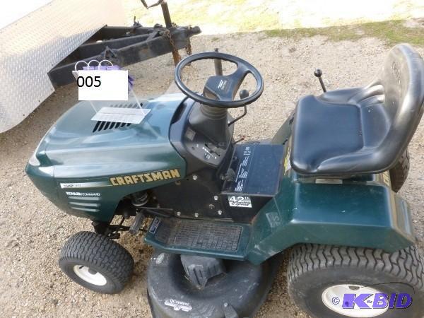 15 hp cheap craftsman riding mower