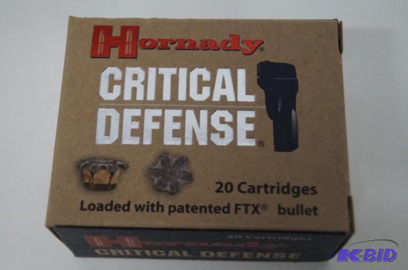 Hornady 45ACP 185GR FTX CD 20 ROUND BOX