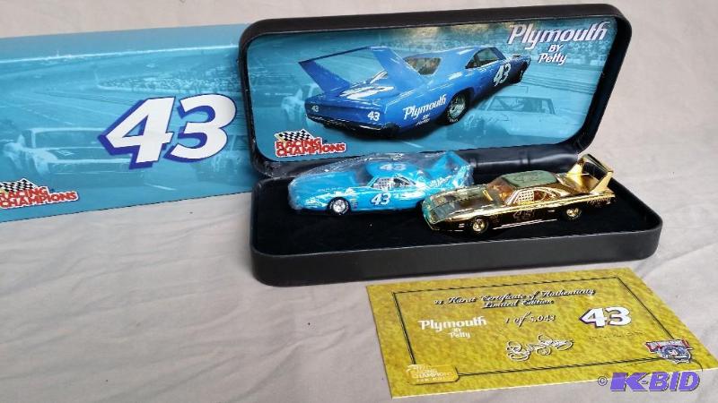 1992 Die cast car Plymouth by Petty #43. &nbs...
