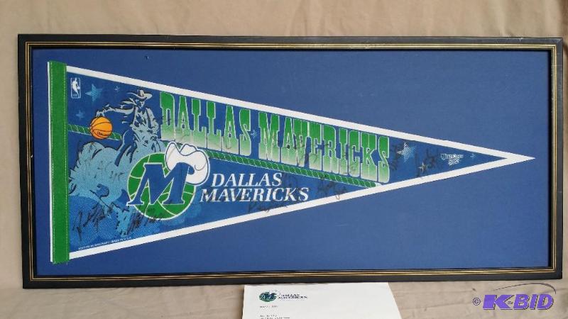 1999 Team signed Dallas Mavericks signed penn...