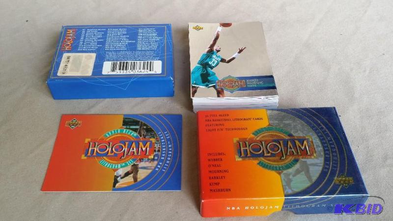 Upper Deck 36 card set of NBA Holojam&nbspli...