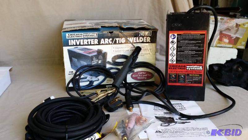 lot 20 image: Chicago electric Inverter Arc Tig&nbspWelde...