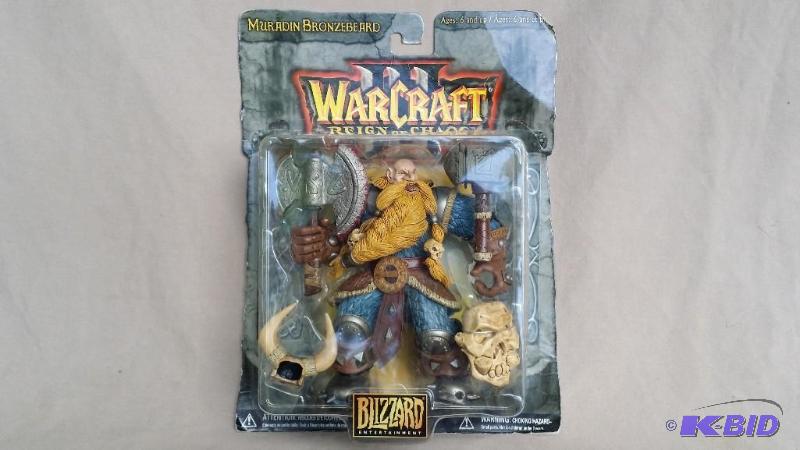 lot 48 image: WarCraft action figure Muradin Bronzebeard Dw...