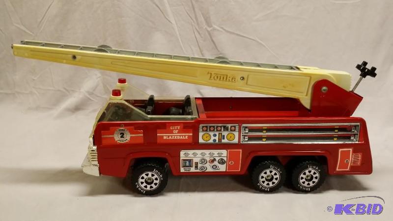 tonka fire truck 32202