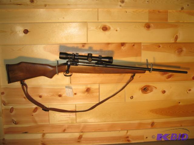 lot 12 image: Savage 110, 30.06 bolt action with scope and ...