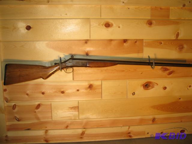 lot 34 image: Riverside Arms Electrosteel 12 ga single shot...