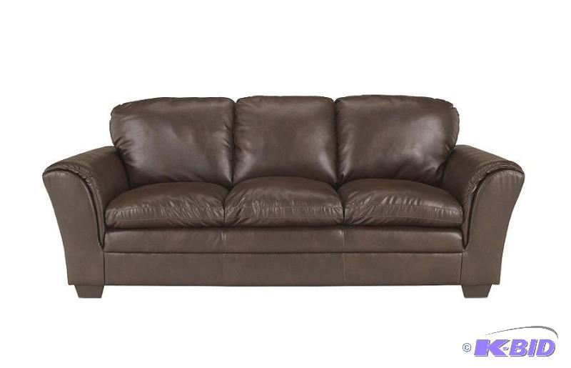 lot 14 image: Ashley Murielle Espresso Sofa