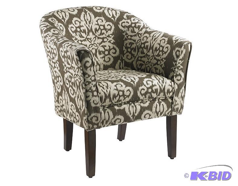 lot 2 image: Ikat Accent Chair