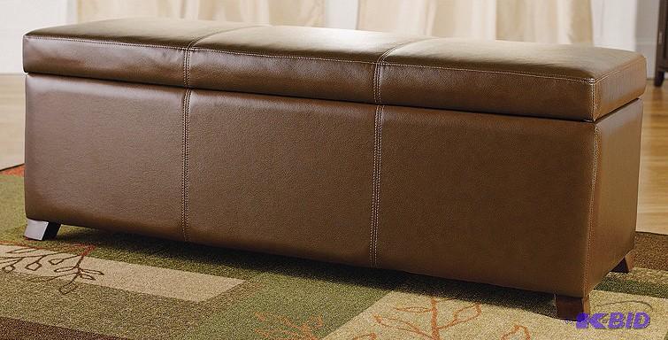 lot 4 image: MyHome Bench Storage Ottoman