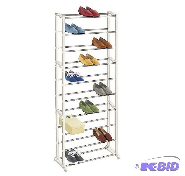 lot 44 image: LYNK 30 Pair Shoe Rack