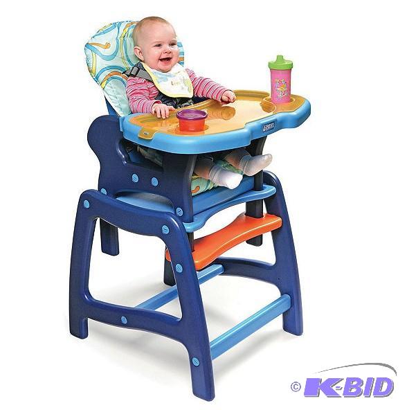 lot 58 image: 2-In-1 Highchair and Play Table