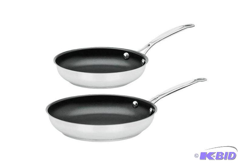lot 72 image: Cuisinart Nonstick Skillet Set