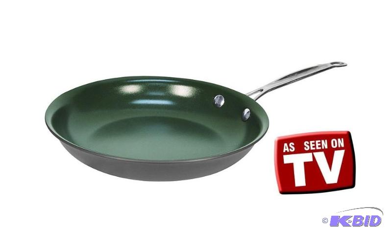 lot 81 image: Orgreenic Nonstick Ceramic Fry Pan