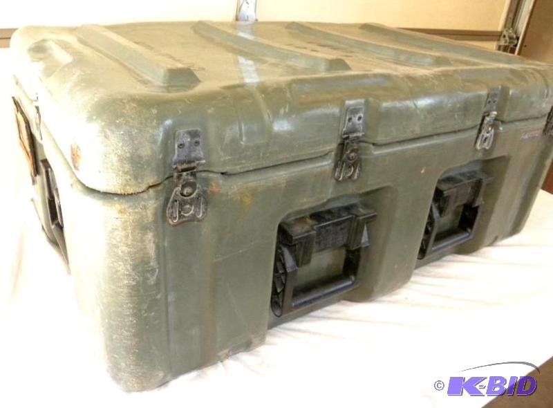U.S. Military Medium Medical Chest, aluminum,...