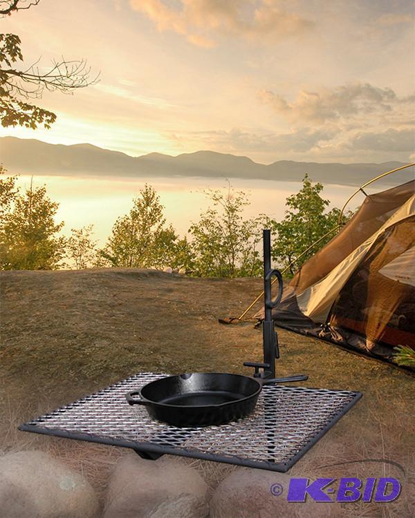 Campfire Swing Grill, 36&quot support post,...