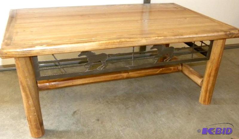 Horse Theme Coffee Table,&nbsp solid wood co...