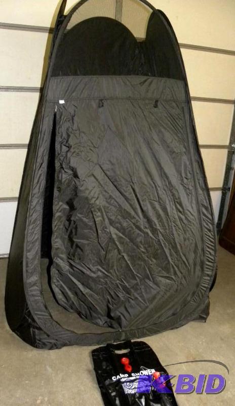 Pop-up Privacy Shelter with Camp Shower, hold...