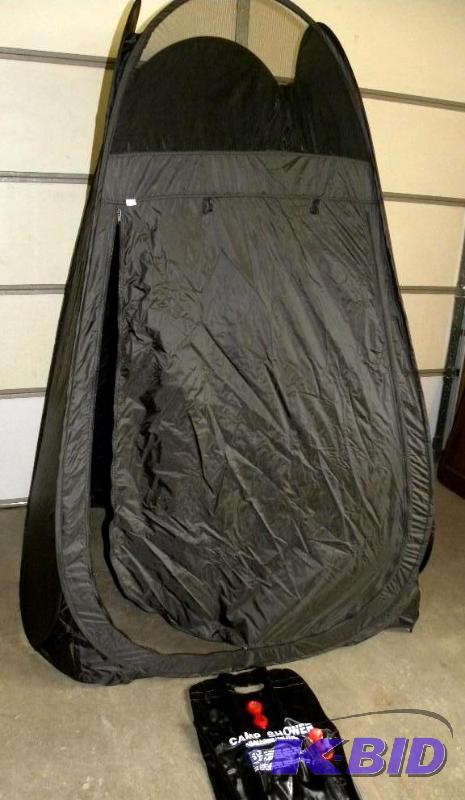 Pop-up Privacy Shelter with Camp Shower, hold...