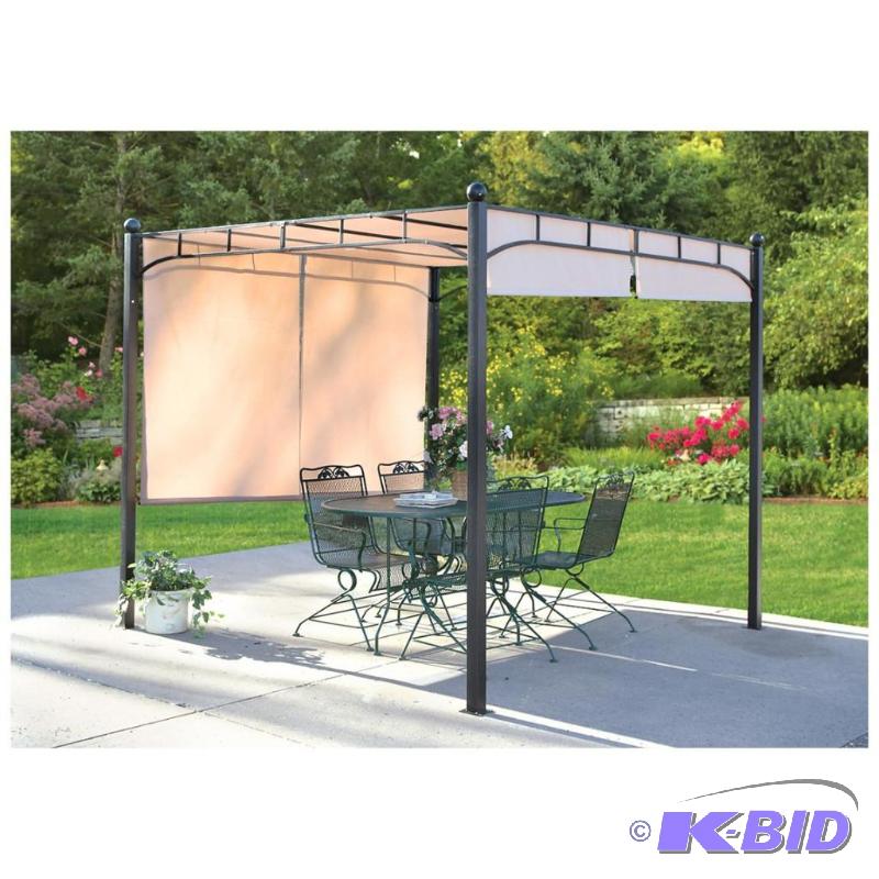 Castlecreek Pergola with Adjustable Shade, po...