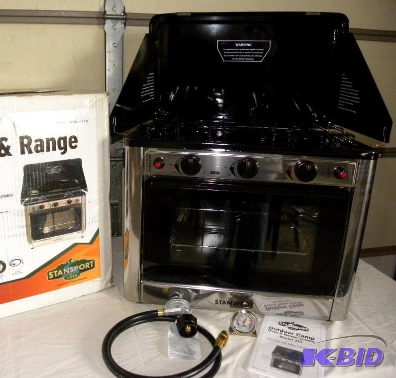 Stansport Stainless Steel Outdoor Stove  Ove...