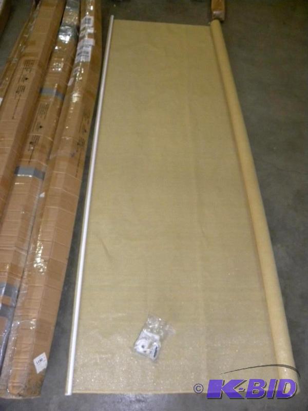 Lot of 7 Roll Up Sun Shades, 8x6, all sand, ...