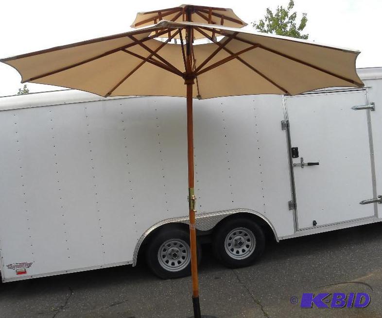 10-ft Market Umbrella, khaki, 1 78&quot dia...