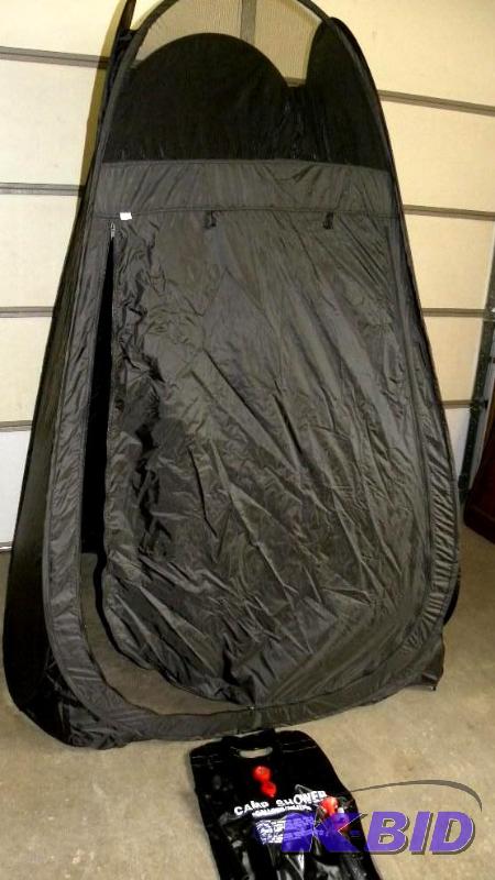 Pop-up Privacy Shelter with Camp Shower, hold...