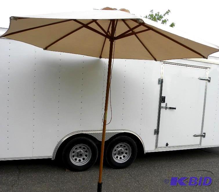 9-ft&nbsp Market Umbrella, khaki, 1 12&quot...